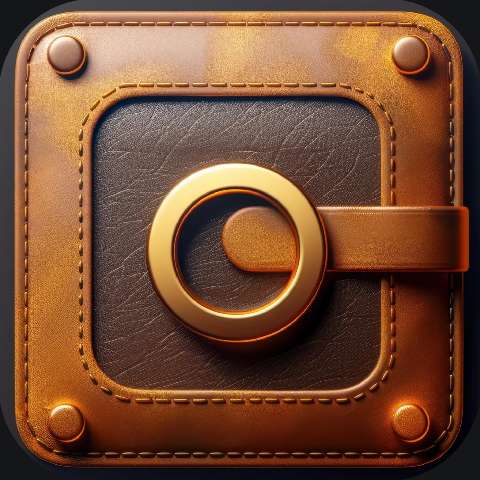 Preview for Luxury-leather-icon-design-wallet-app-template-1ab4b