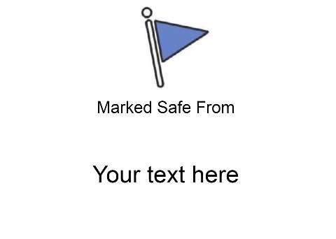 Preview for Safety-flag-template-meme-02940