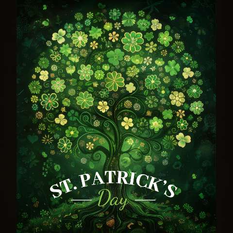 Preview for St-patricks-day-shamrock-tree-template-8082d