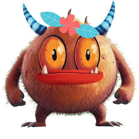 Preview for Cartoon-monster-illustration-silly-monster-template-8231b