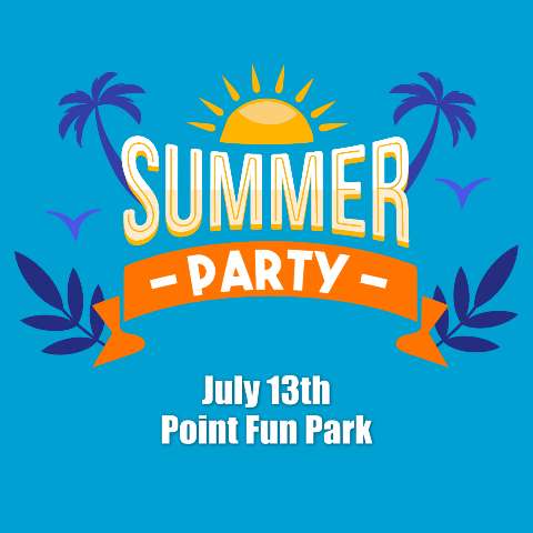 Preview for Summer-party-point-fun-park-square-template-e072b