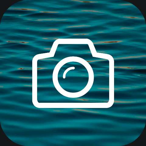 Preview for Camera-icon-water-background-app-icon-template-cfab8