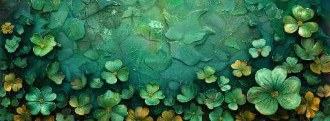 Preview for Vibrant-floral-pattern-design-st-patricks-template-46721