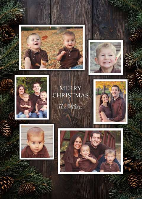 Preview for Millers-christmas-card-template-ad818