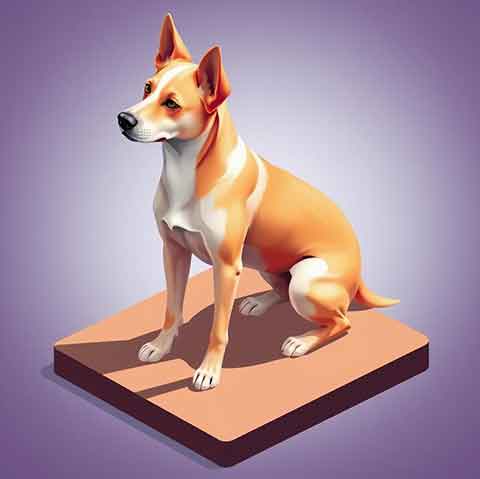 Preview for Digital Art Dog Template