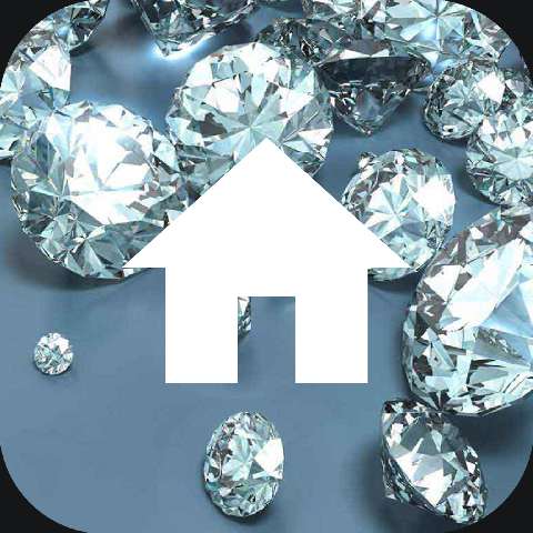 Preview for Luxury-diamonds-real-estate-diamond-icon-template-dddb4