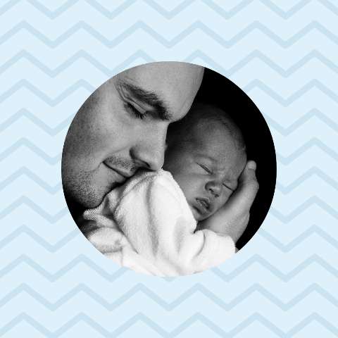 Preview for Father-newborn-bonding-moment-fathersday-template-53f6d