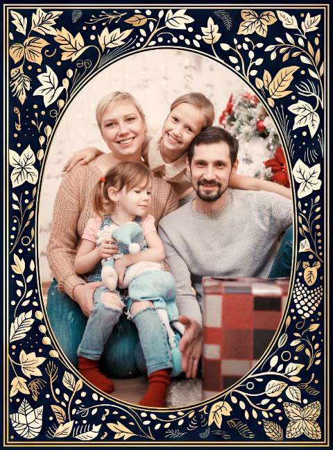 Preview for Family-christmas-portrait-christmas-frame-template-8ce45