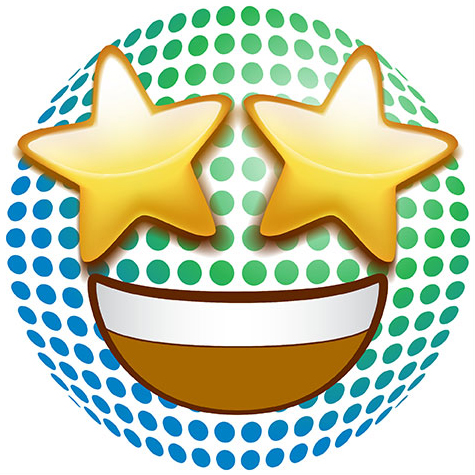 Preview for Starry-smiley-face-icon-emoji-classic-template-34b76