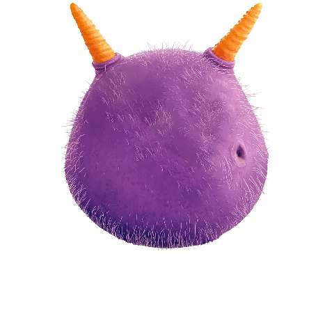 Preview for Purple-fuzzy-creature-monster-torso-template-53dfe