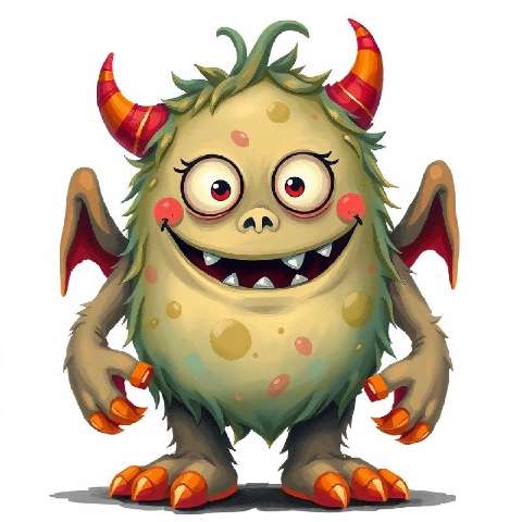 Preview for Cartoon-monster-illustration-aimonsterstyle-template-734ce