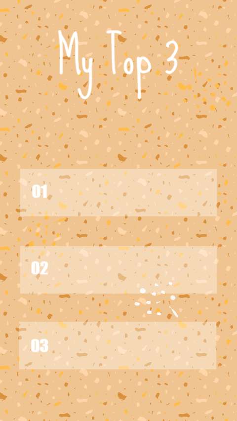 Preview for My-top-3-terrazzo-list-template-cb7c3