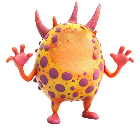 Preview for Colorful-cartoon-monster-whimsical-monster-template-152e6