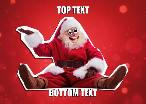 Preview for Funny Santa Meme Template For Holiday Posts
