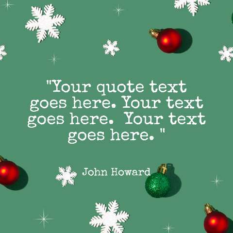 Preview for Christmas-quote-template-holidaymeme-f5cb7