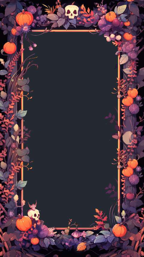 Preview for Halloween-frame-design-template-16173