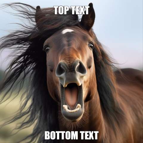 Preview for Laughing-horse-meme-template-meme-animal-48493