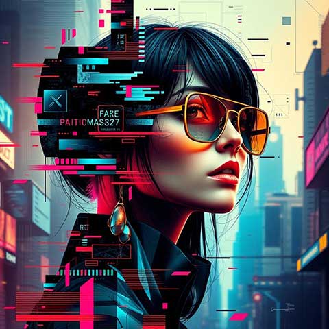Preview for Futuristic-city-portrait-aifeatured-template-dce63