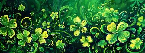 Preview for St-patricks-day-floral-pattern-template-bd3cd