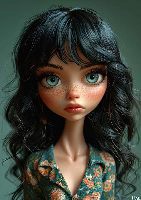 Preview for Digital-art-portrait-celebrities-template-2c1db