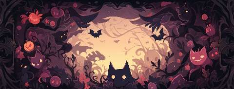 Preview for Halloween-night-illustration-halloween-social-template-15dbf