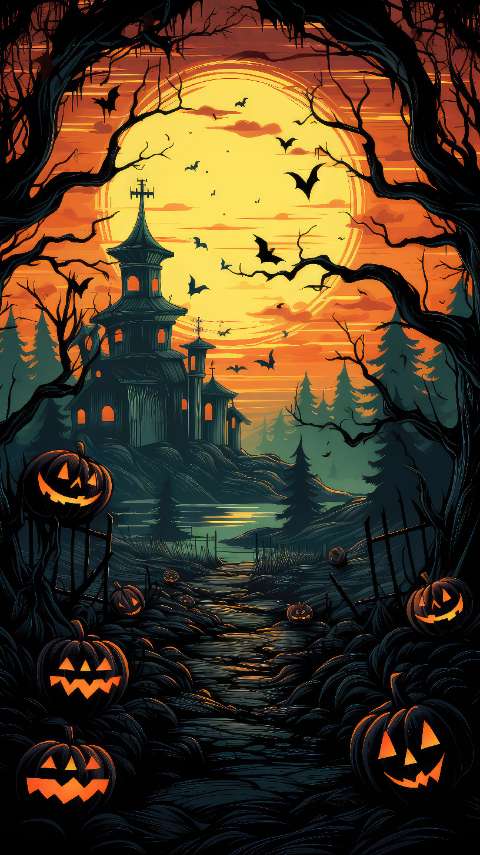Preview for Halloween-night-scene-halloween-story-template-04148
