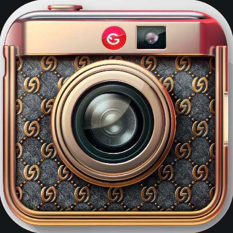 Preview for Luxury Camera App Icon Template