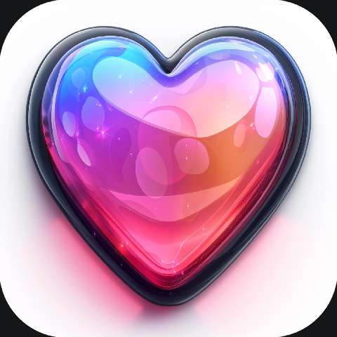 Preview for Rainbow-heart-icon-design-love-app-template-4f704