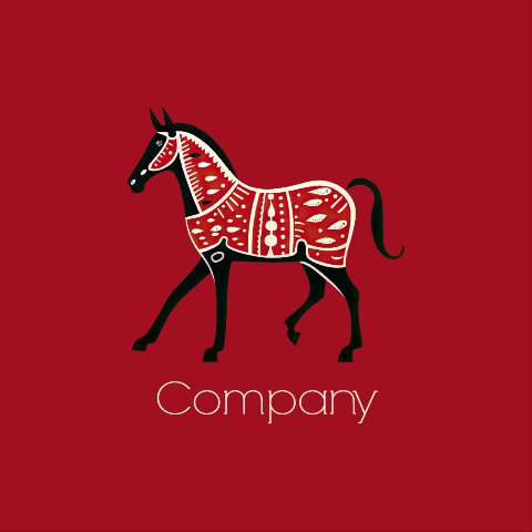 Preview for Elegant-horse-logo-design-logo-animal-template-95cd0
