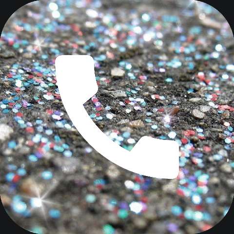 Preview for Phone-icon-glitter-background-diamond-icon-template-9d67b