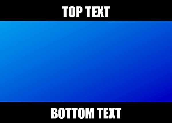 Preview for Gradient-background-text-overlay-template-meme-ba709