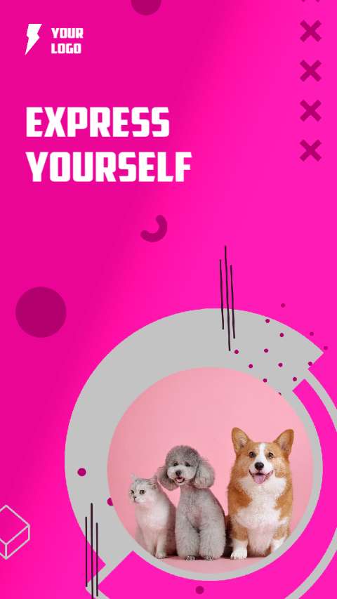 Preview for Expressive-pet-template-design-photo-story-7be30