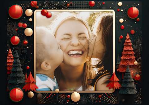Preview for Christmas-family-moments-christmas-frame-template-a59d3