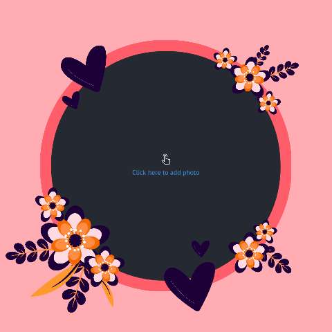 Preview for Floral-frame-template-valentines-day-38e50