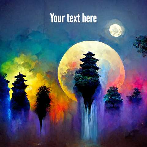 Preview for Mystical-landscape-art-template-ai-image-38d27