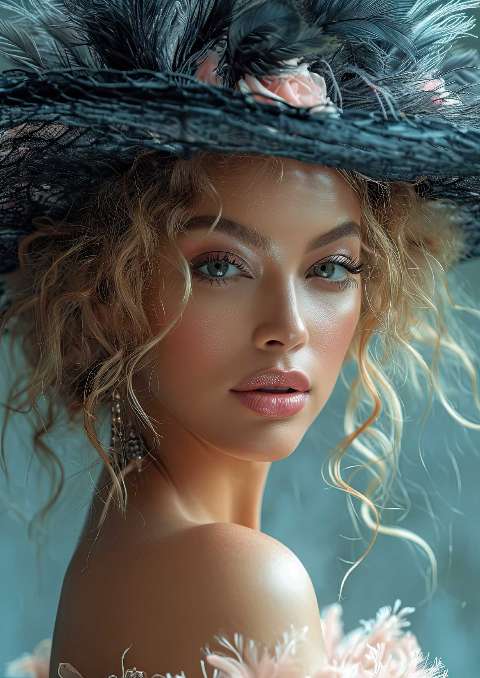 Preview for Elegant-woman-portrait-celebrities-template-ae1b7