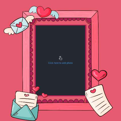 Preview for Valentines-day-frame-template-36481