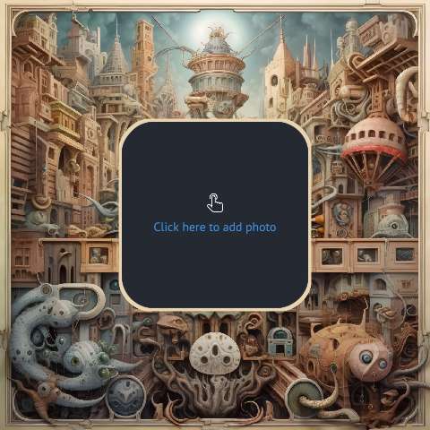 Preview for Steampunk-city-octopus-art-surreal-template-e82f4