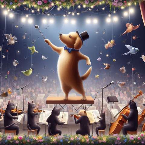 Preview for Conductor Canine Leads The Orchestra Template