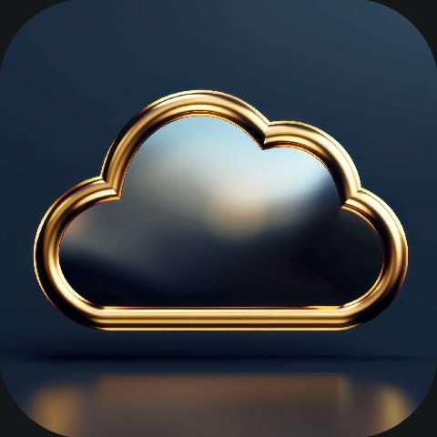 Preview for Luxury Cloud Icon Design Template