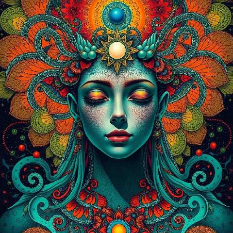 Preview for Vibrant-digital-art-portrait-aifeatured-template-4b654