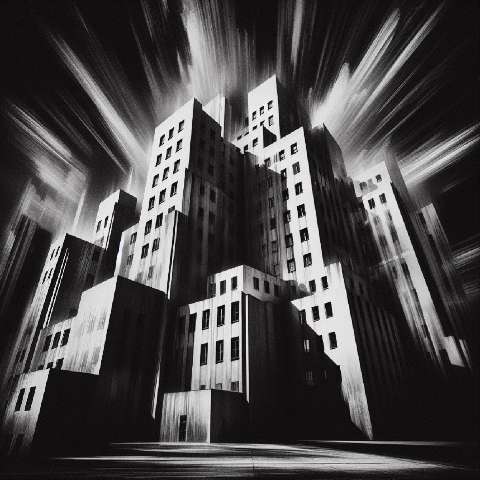 Preview for Modern Cityscape At Night Template