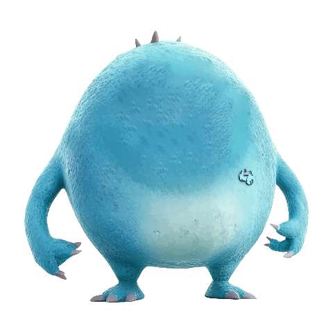 Preview for Blue-monster-character-ugly-monster-template-ab024