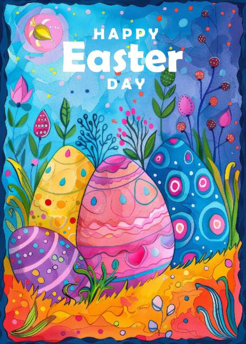 Preview for Easter-eggs-illustration-template-349ed