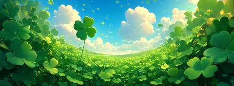 Preview for Four-leaf-clover-field-st-patricks-template-bfbf8