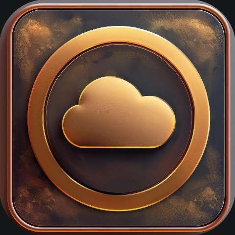 Preview for Cloud-storage-icon-design-cloud-app-template-9dd57