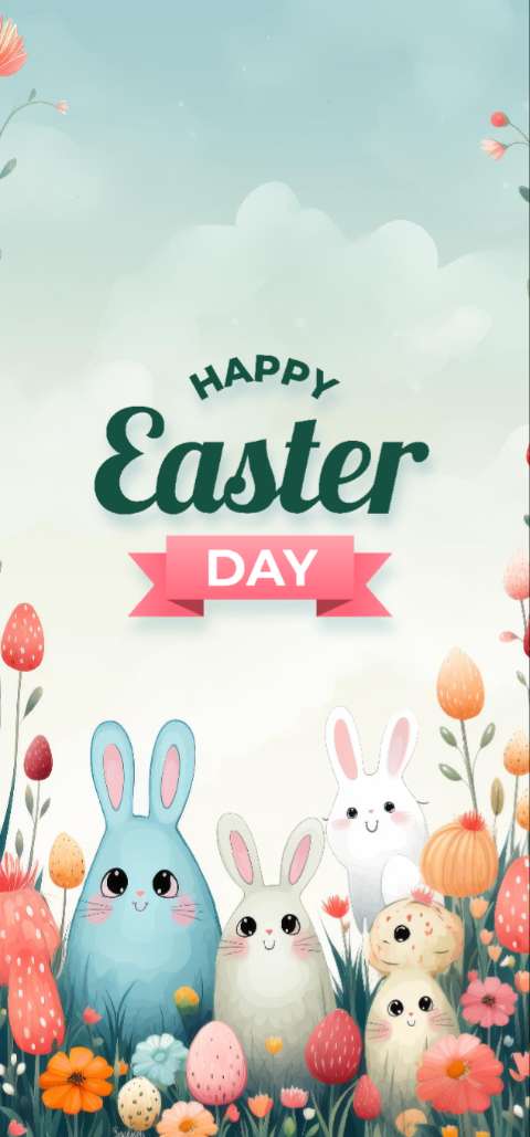 Preview for Happy-easter-day-illustration-easter-phone-template-3b6fa