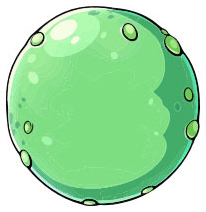 Preview for Cartoon-green-planet-illustration-emoji-body-template-25d43