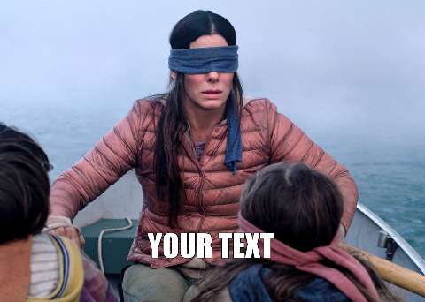 Preview for Blindfolded-woman-on-boat-meme-classic-template-29db4