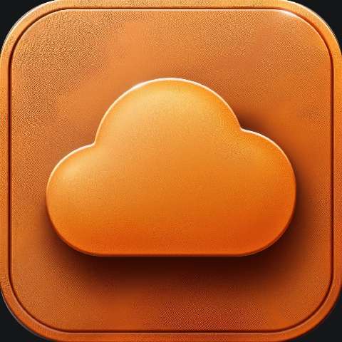 Preview for Cloud Storage Icon Design Template